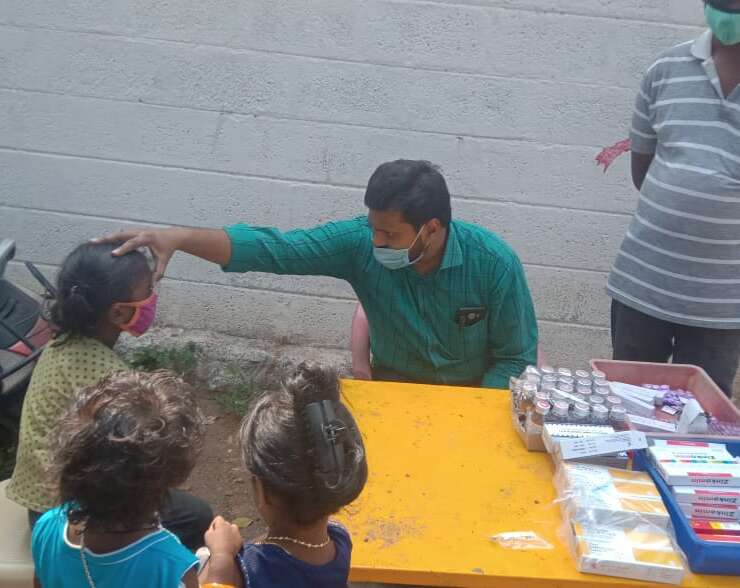 Medical Camp for Interstate Migrants