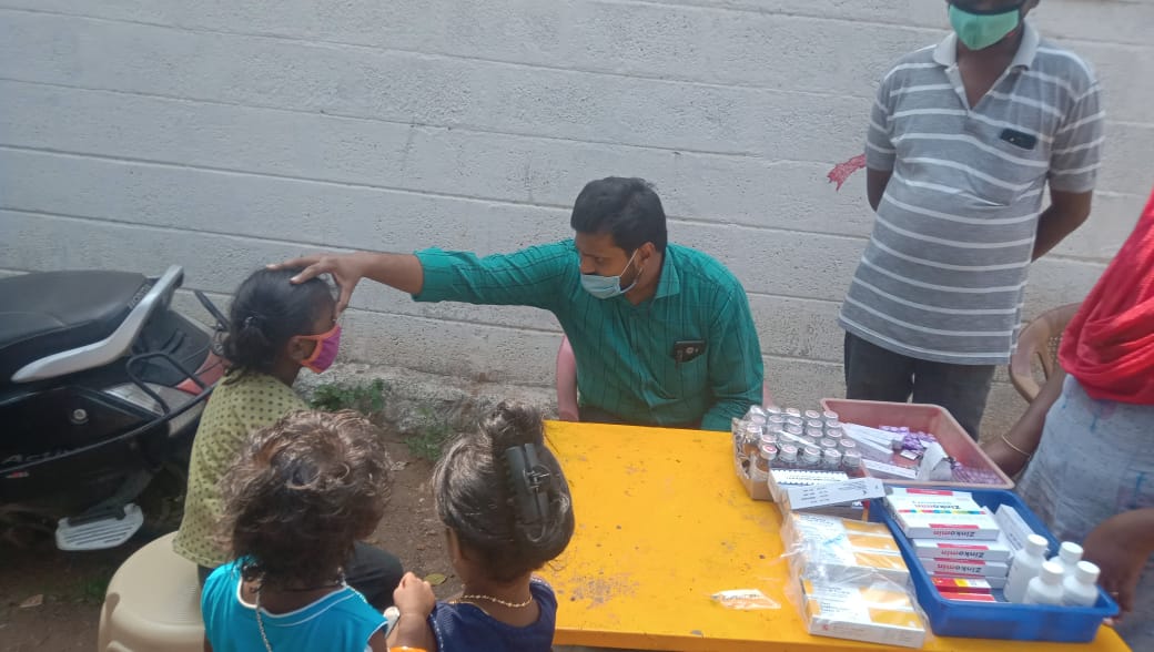 Medical Camp for Interstate Migrants